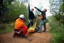 WSAR mountain rescue training exercise: shorthaul insertion & extraction with AMS B3 helicopter 