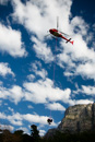 WSAR mountain rescue training exercise: shorthaul insertion & extraction with AMS B3 helicopter 