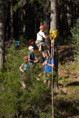 Mountain rescue training exercise at Steenbras Dam, Hottentots Holland